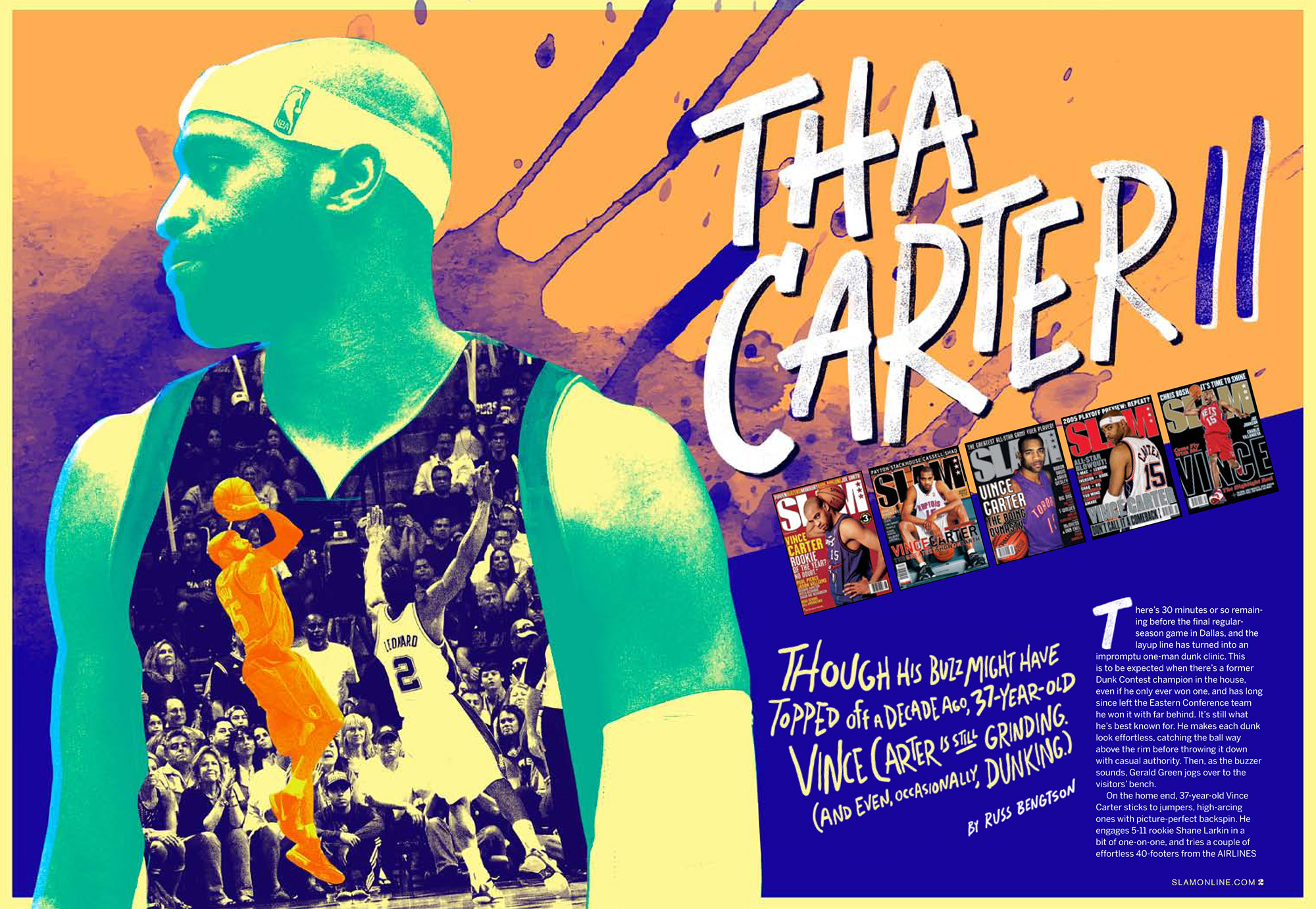 Vince Carter SLAM Rich Tu