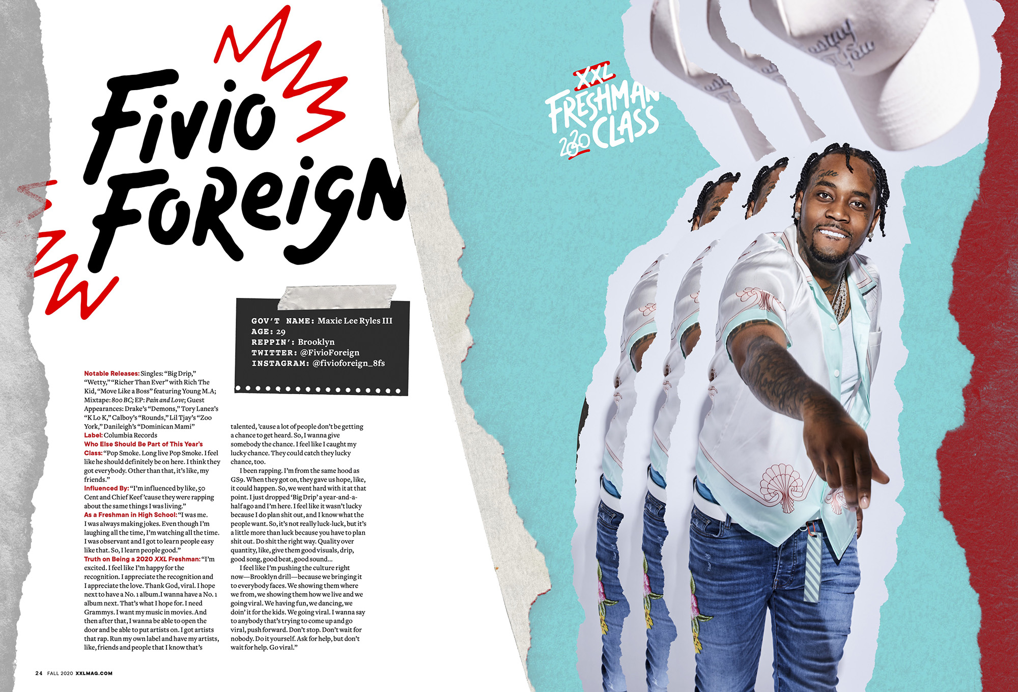 XXL 2020 Fivio Foreign