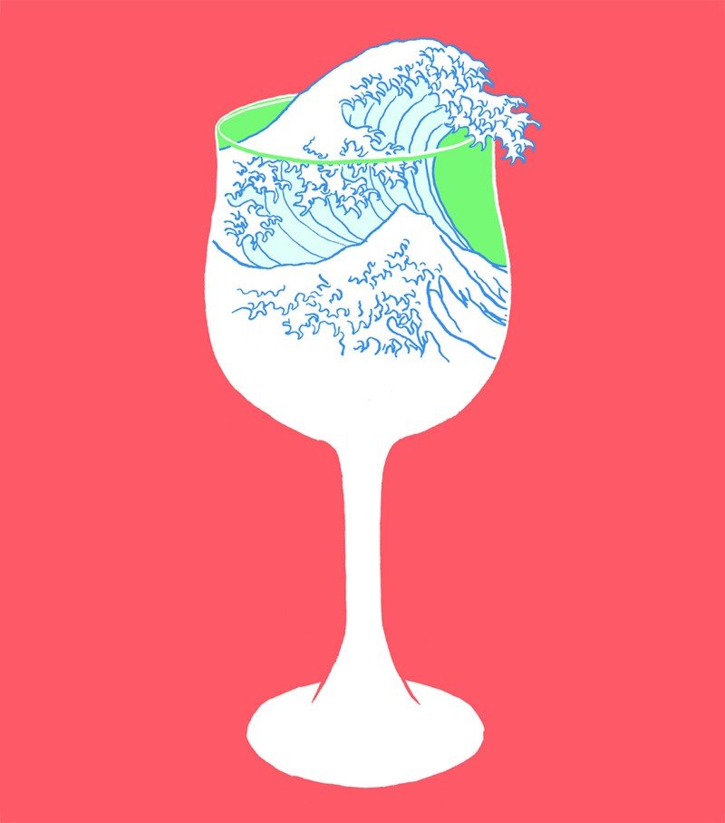 Hokusai's Wine thumbnail